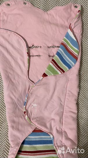 Вкладыш для новорожденных и конверт в автолюльку