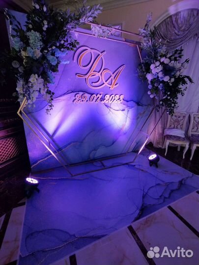 Оформление свадеб, фотозоны