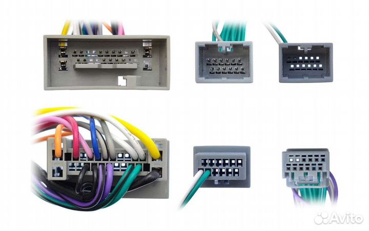 Комплект проводов магнитол на Honda Accord 2008-12