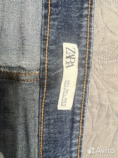 Джинсовая юбка zara L