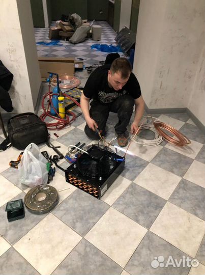 Пайка теплообменников газовых колонок