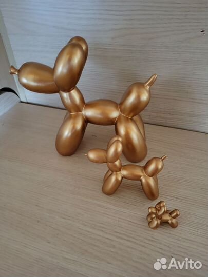 Дизайнерская статуэтка Собака Balloon Dog 4в1