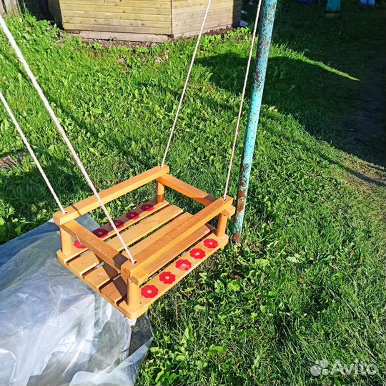 Качели детские подвесные. СССР