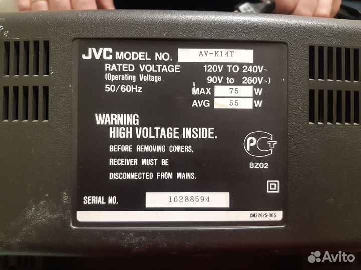 Телевизор jvc
