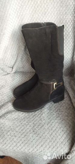 Сапоги натуральный нубук