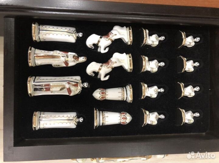 Шахматы (Кисловодский фарфор Феникс)