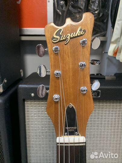 Электрогитара Япония 60е Suzuki A-20 копия Mosrite