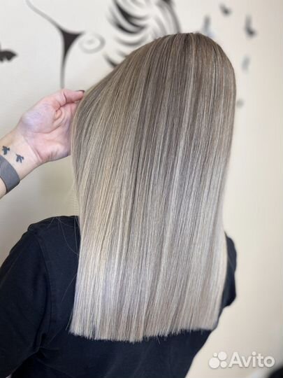 Airtouch, балаяж, мелирование, тонирование