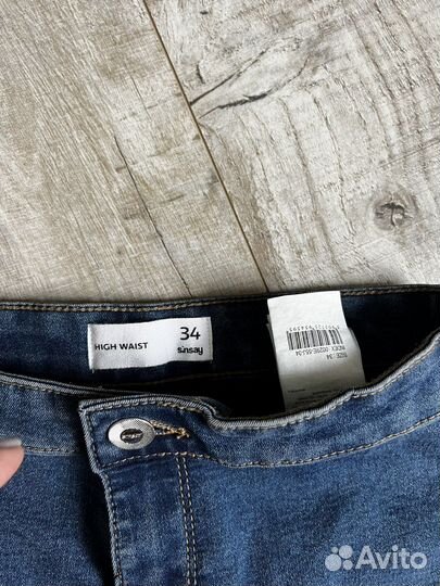 Шорты джинсовые стрейч новые размер 32