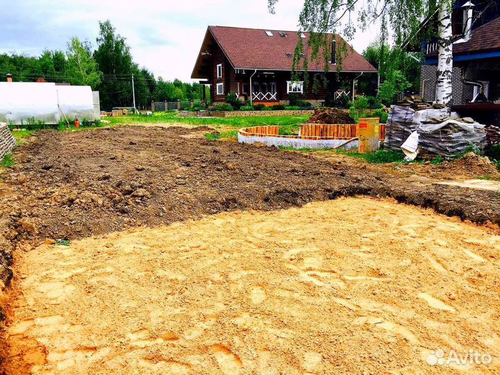 Земля для поднятия уровня участка.Вывоз снега. Й-2