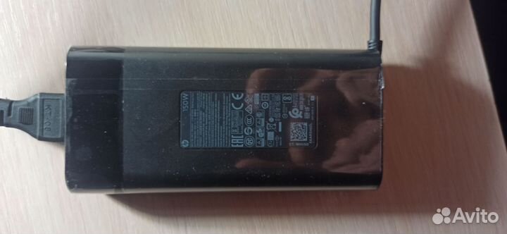 Новая зарядка для ноутбука HP pavilion gaming 150w