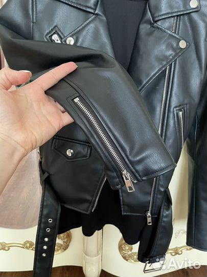 Кожанка zara