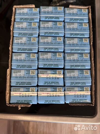 Детское фруктовое пюре 