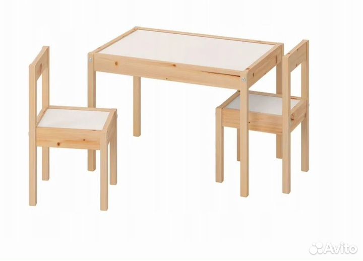 Детский стол и стул IKEA