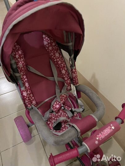 Прогулочная коляска-велосипед