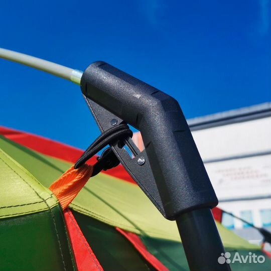 Палатка туристическая 4 местная с большим тамбуром