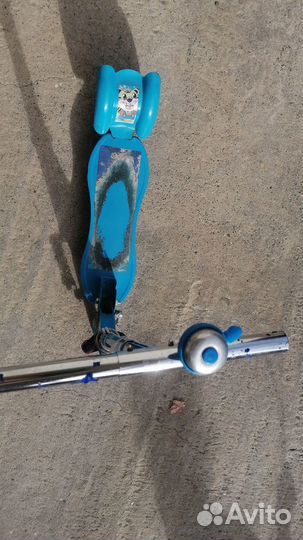 Самокат детский двухколесный бу