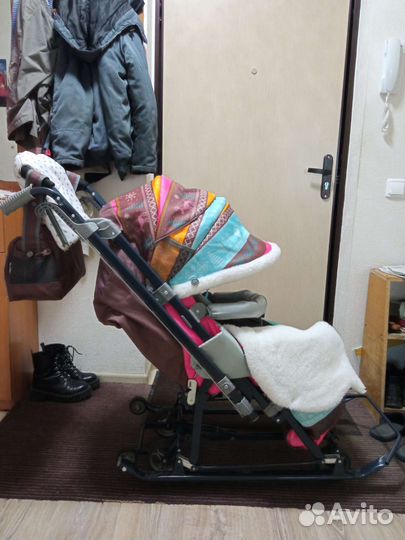 Детские зимние санки