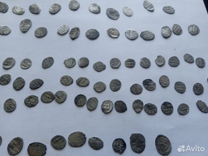 Монеты чешуя