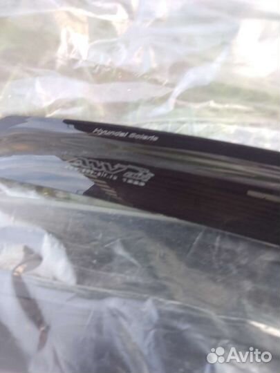 Ветровики hyundai solaris