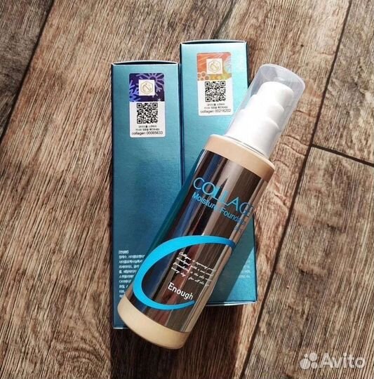 Тональный крем collagen moisture foundation