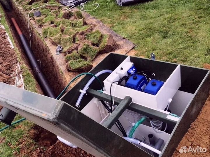 Автономная канализация. Монтаж септика под ключ