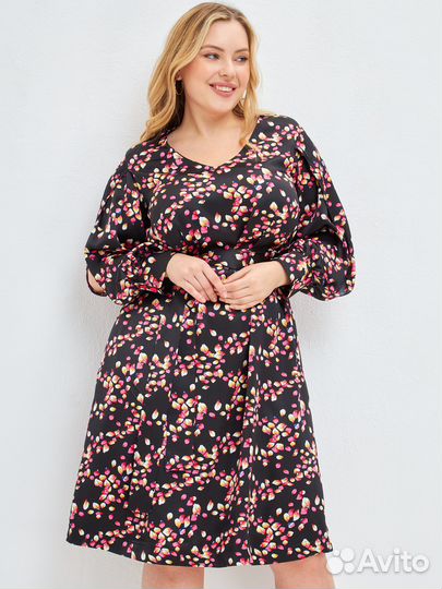Платье женское 54 р черное