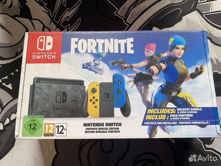 Nintendo switch fortnite edition