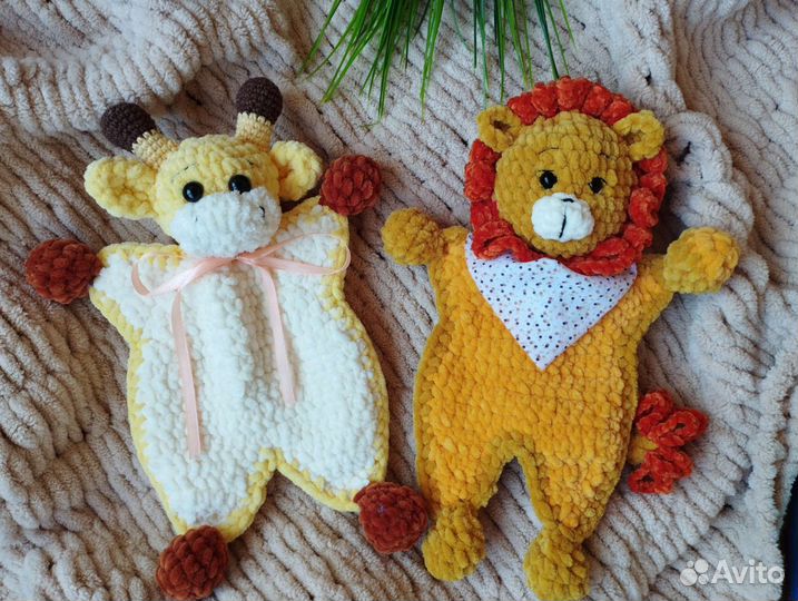 Комфортер, игрушка, вязаные игрушки ручной работы