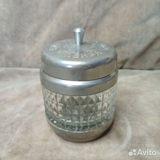 Сахарница стекло СССР