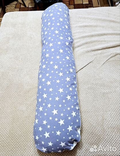 Подушка валик для беременных бортик в кроватку