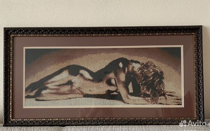 Ручная вышивка крестом картина