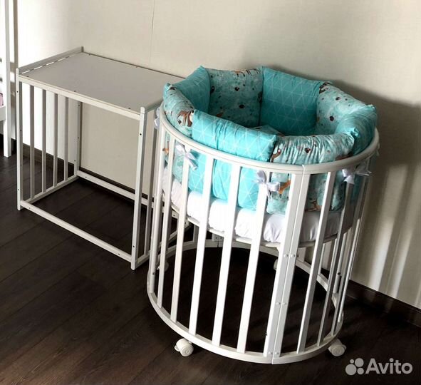 Кровать круглая овальная