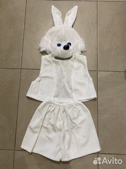 Карнавальный костюм зайчик детский
