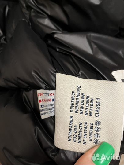 Пуховик monqler оригинал