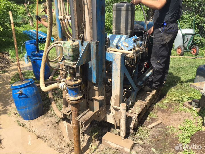 Бурение скважин на воду малогабаритной установкой