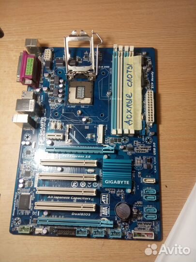 Материнская плата gigabyte GA P75 D3