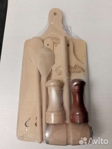 Доски разделочные для кухни из дерева набор