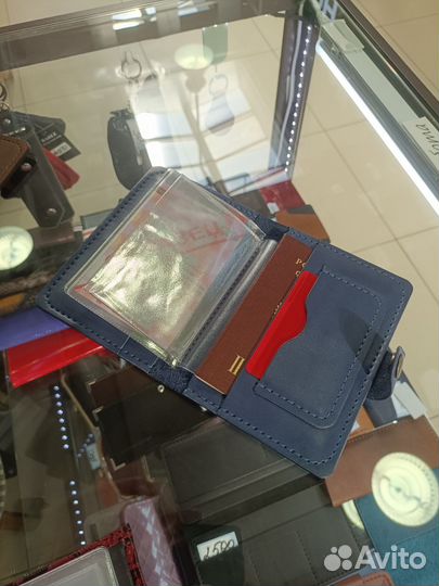 Обложка для автодокументов натуральная кожа