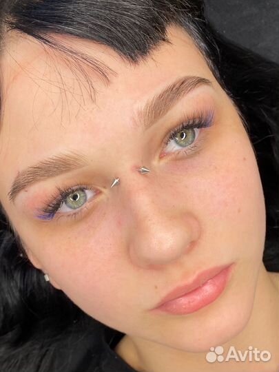 Перманентный макияж бровей