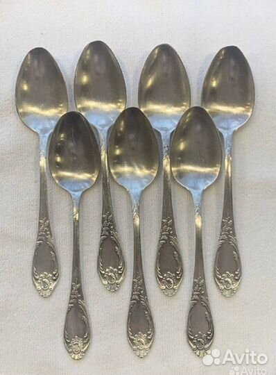 Ложки столовые мельхиор СССР