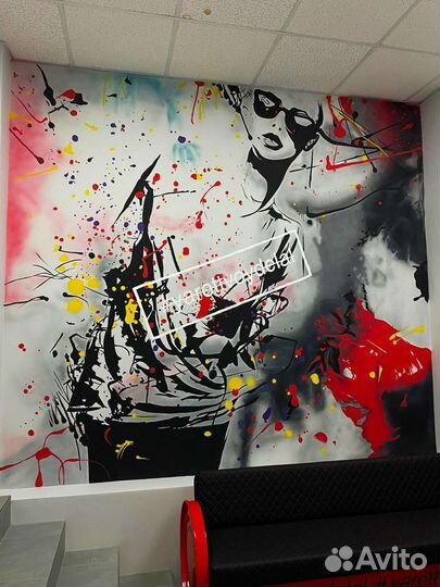 Роспись стен, граффити