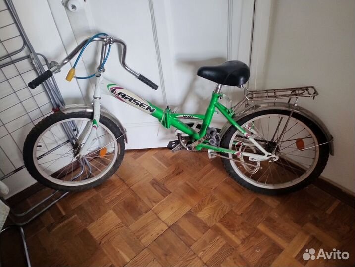 Велосипед складной ларсен бу