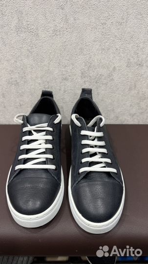 Мужские кожаные кеды 41 размер