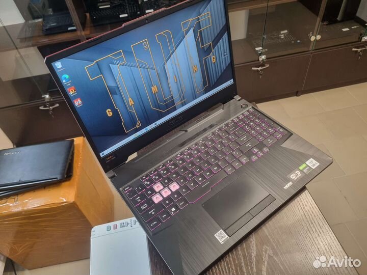 Asus TUF Gaming FX506LH (I5 10200 / 1650 / 144гц)