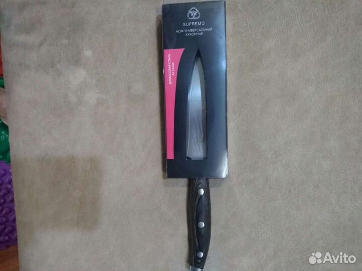 Кухонные ножи из дамасской стали