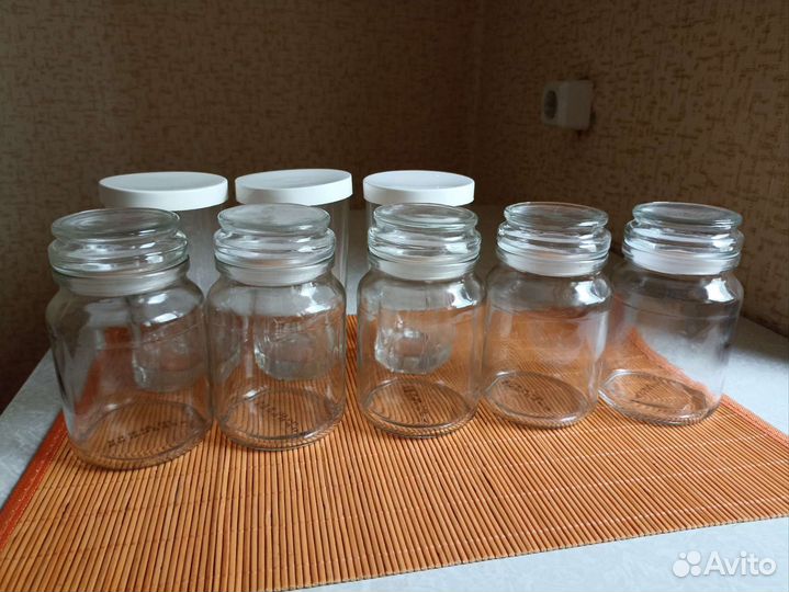 Банки стеклянные