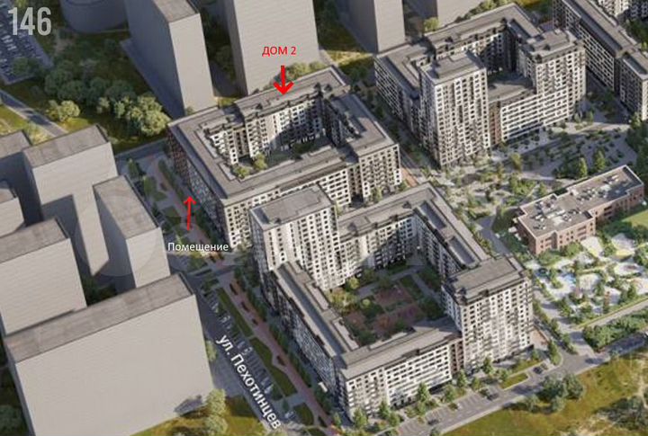 Сдам помещение свободного назначения, 96 м²