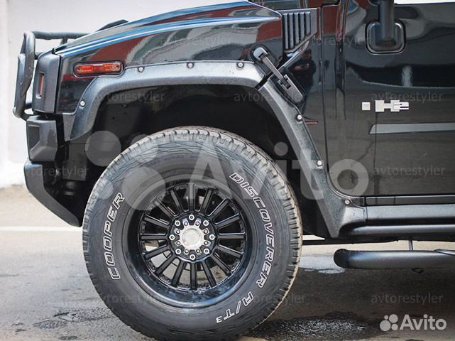 Расширители арок Hummer H2 E&G +100 мм шагрень