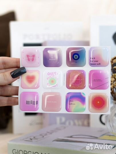 3D стикеры для телефона от 50 штук